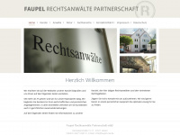 faupel-rae.de Webseite Vorschau