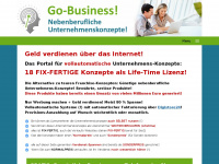 go-business.org Webseite Vorschau