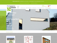 goeser-holzsystemhaus.de Webseite Vorschau