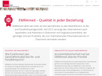 emramed.at Webseite Vorschau