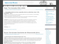 innovation-review.com Webseite Vorschau