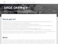 arge-oker.de Webseite Vorschau