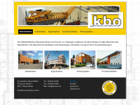 kbo-bau.de Webseite Vorschau