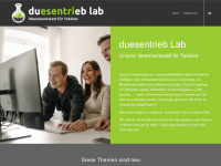duesentrieb-lab.com Webseite Vorschau