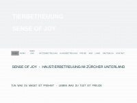 senseofjoy.ch Webseite Vorschau