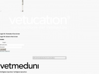 vetucation.vetmeduni.ac.at Webseite Vorschau