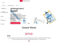 scaly.ch Webseite Vorschau