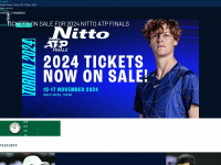 nittoatpfinals.com Webseite Vorschau