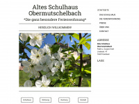 schulhaus-mutschelbach.de Webseite Vorschau