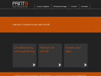 print8.ch Webseite Vorschau