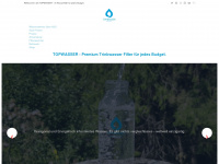 topwasser.ch Webseite Vorschau