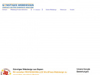 guenstiges-webdesign-fuer-muenchen.de Webseite Vorschau