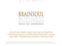 brainsoul-business.de Webseite Vorschau