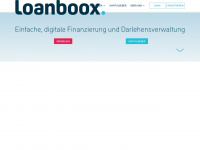 loanboox.com Webseite Vorschau