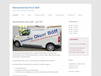 oliver-boeff.de Webseite Vorschau