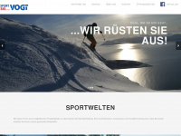 ski-vogt.de Webseite Vorschau