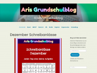 arisgrundschulblog.wordpress.com Webseite Vorschau