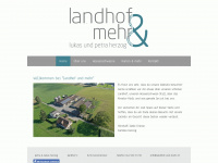 landhof-und-mehr.ch Webseite Vorschau