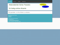 malereibetrieb-pawaletz.de Webseite Vorschau