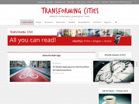 transforming-cities.de Webseite Vorschau