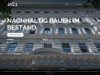 anzabau.at Webseite Vorschau