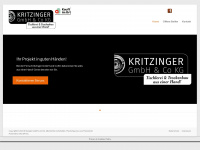 kritzinger-gmbh.at Webseite Vorschau