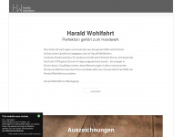 harald-wohlfahrt.com Webseite Vorschau