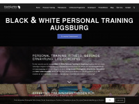 blackandwhite-augsburg.de Webseite Vorschau