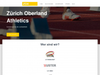 zoathletics.ch Webseite Vorschau