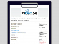 tcpoint.ch Webseite Vorschau