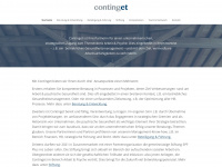 continget.ch Webseite Vorschau
