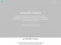 zeitraffer-videos.com Webseite Vorschau