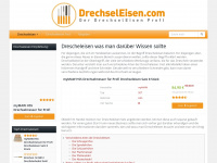 drechseleisen.com Webseite Vorschau