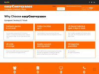 easyconveyance.com Webseite Vorschau