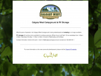 calgarycampground.com Webseite Vorschau