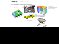 3d-cad.ch Webseite Vorschau