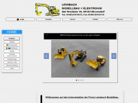 leimbach-modellbau.de Webseite Vorschau