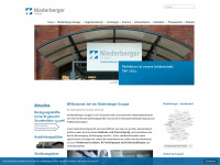 niederberger-gruppe.de Webseite Vorschau