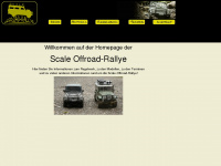 scale-offroad-rallye.de Webseite Vorschau