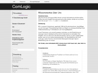 comlogic.at Webseite Vorschau
