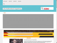 cdu-clp.de Webseite Vorschau