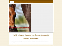 fohlenschmiede.de Webseite Vorschau