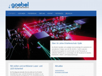 goebel-laser.de Webseite Vorschau