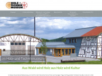 holztechnikmuseum.de Webseite Vorschau