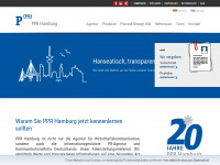 ppr-hamburg.com Webseite Vorschau