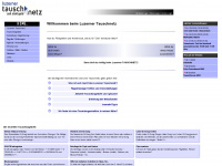 tauschnetz.ch Webseite Vorschau