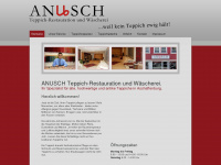 anusch-teppiche.de Webseite Vorschau