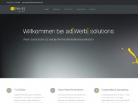 adwerbsolutions.de Webseite Vorschau