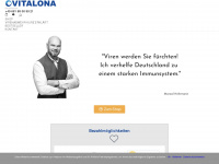 vitalona-shop.de Webseite Vorschau