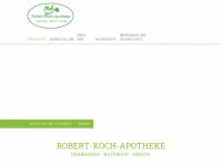 robert-koch-apotheke-dresden.de Webseite Vorschau